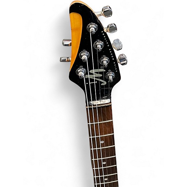 Used Brian Moore Guitars im  green Solid Body Electric Guitar