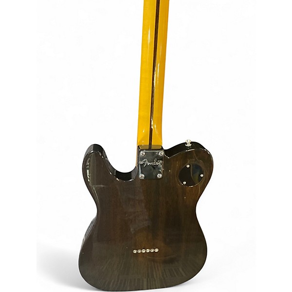 Used Fender Fender Modern Player Telecaster Thinline Deluxe  Trans Black Hollow Body Electric Guitar