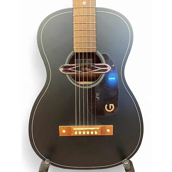 Used Gretsch Guitars Deltoluxe Parlor Black Acoustic Guitar