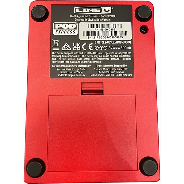 Used Line 6 POD EXPRESS Effect Processor