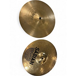 Used SABIAN 13in AAX FUSION HI HAT PAIR Cymbal