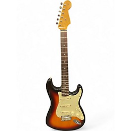 Used 2003 Fender Classic Series 1960S Stratocaster 3 Tone Sunburst Solid Body Electric Guitar