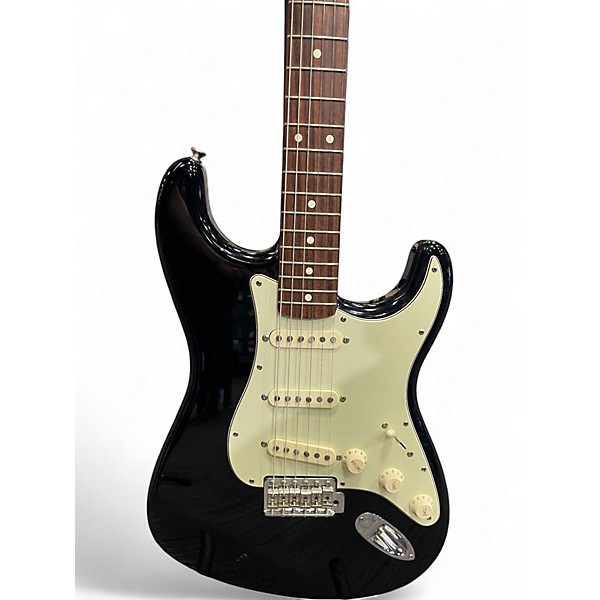 Used 2008 Fender Classic Series '60s Stratocaster Black Solid Body Electric Guitar