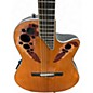 Used Ovation CE44C Natural Acoustic Guitar