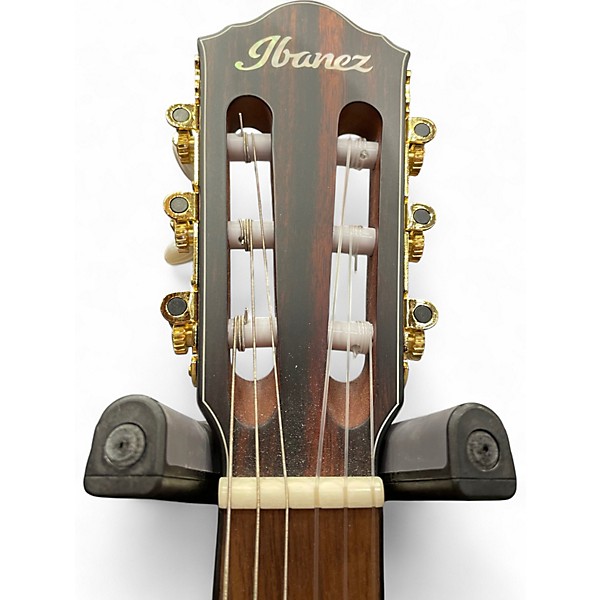 Used Ibanez FRH10N Rose Gold Classical Acoustic Electric Guitar