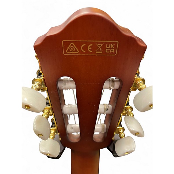 Used Ibanez FRH10N Rose Gold Classical Acoustic Electric Guitar