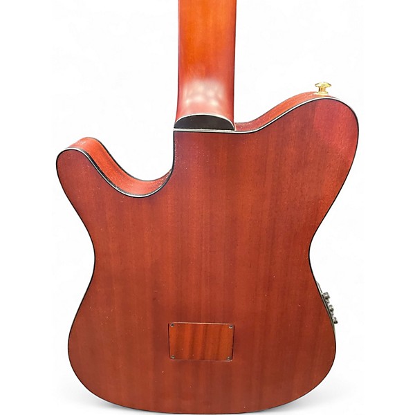 Used Ibanez FRH10N Rose Gold Classical Acoustic Electric Guitar