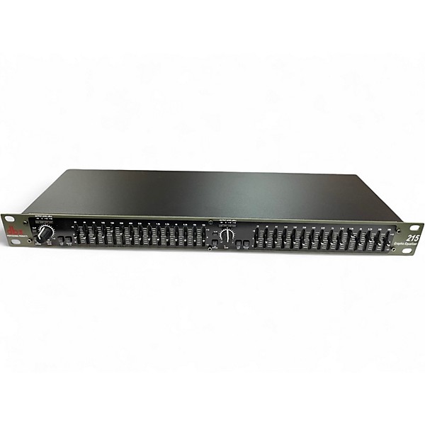 Used dbx 215 Dual 15-Band Graphic Equalizer