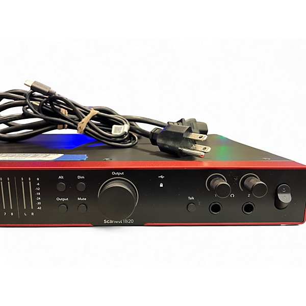 Used Focusrite Scarlett 18i20 Gen 4 Audio Interface