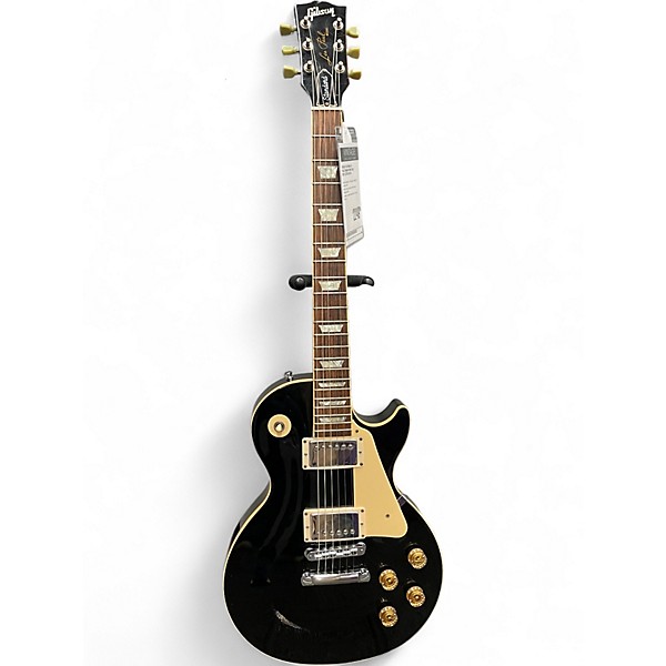 Vintage 1992 Gibson Les Paul Standard Ebony Solid Body Electric Guitar