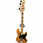 Used Squier Vintage Modified 70S Jazz Bass Natural Electric Bass Guitar thumbnail