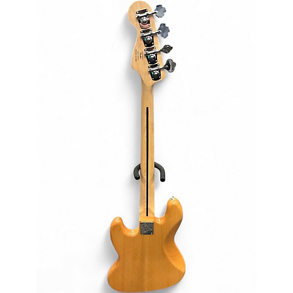 Used Squier Vintage Modified 70S Jazz Bass Natural Electric Bass Guitar