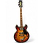 Vintage 1960s Univox Coily 2 Color Sunburst Hollow Body Electric Guitar thumbnail