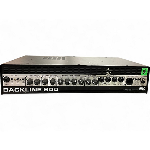 Used Gallien-Krueger Backline 600 300W Bass Amp Head