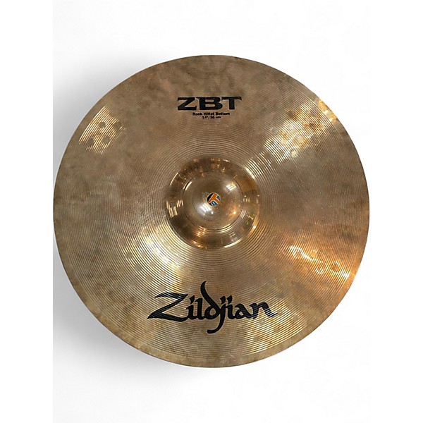 Used Zildjian 14in ZBT Rock Hi Hat Bottom Cymbal