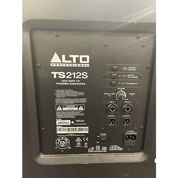 Used Alto TS212S Powered Subwoofer
