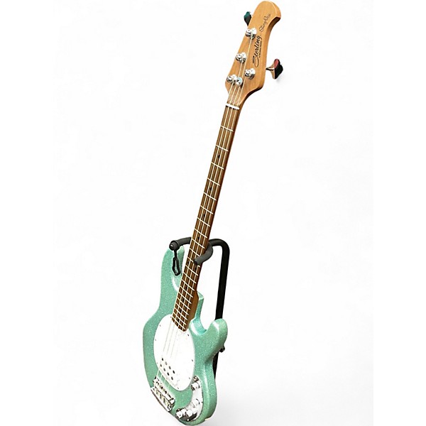 Used Sterling by Music Man Ray34 SEAFOAM SPARKLE Electric Bass Guitar