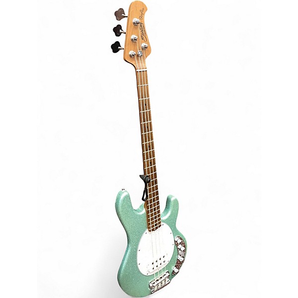 Used Sterling by Music Man Ray34 SEAFOAM SPARKLE Electric Bass Guitar