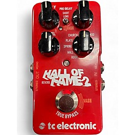 Used TC Electronic Hall Of Fame 2 Reverb Effect Pedal
