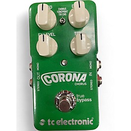 Used TC Electronic Corona Chorus Effect Pedal