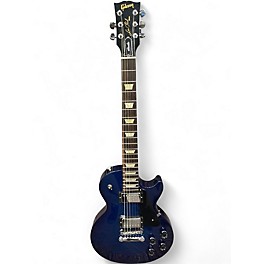 Used Gibson Les Paul Studio Blue Solid Body Electric Guitar