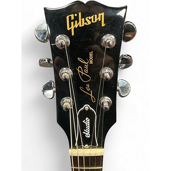 Used Gibson Les Paul Studio Blue Solid Body Electric Guitar