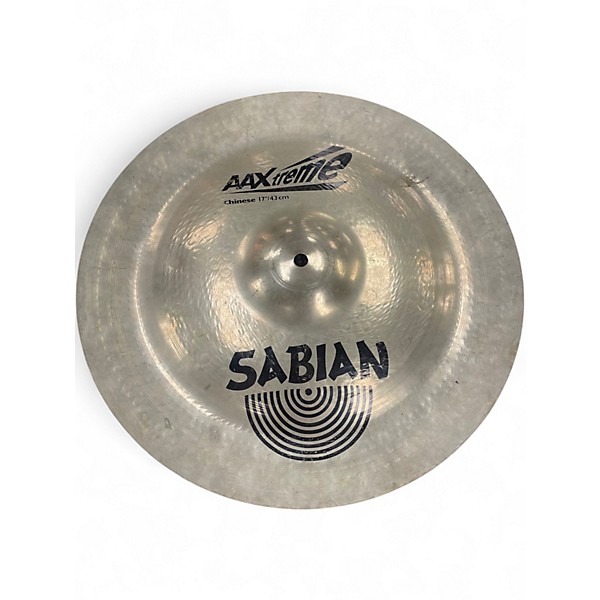 Used SABIAN 17in AAXTREME CHINESE Cymbal