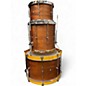 Used Standard 3 Piece Old Timer Amber Drum Kit thumbnail