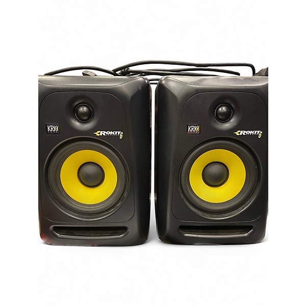 Used KRK ROKIT PAIR Powered Monitor Guitar Center