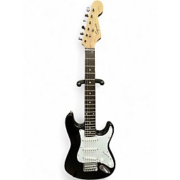 Used Squire MINI Black and White Electric Guitar