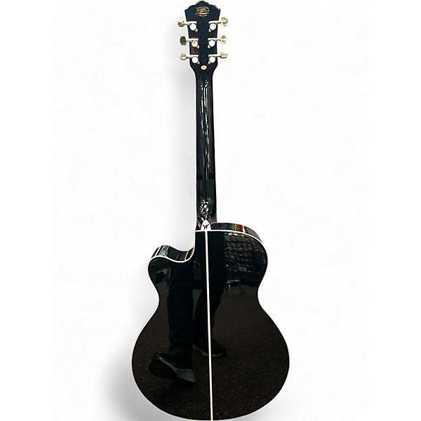 Used Washburn EA55G-A-U Vintage Sunburst Acoustic Electric Guitar