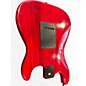 Used Lyx Pro Red and White Solid Body Electric Guitar