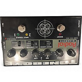 Used Radial Engineering Bassbone Bass Pre DI Bass Effect Pedal