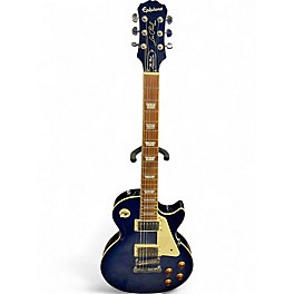 Used Epiphone Les Paul Standard Pro Blue Burst Solid Body Electric Guitar