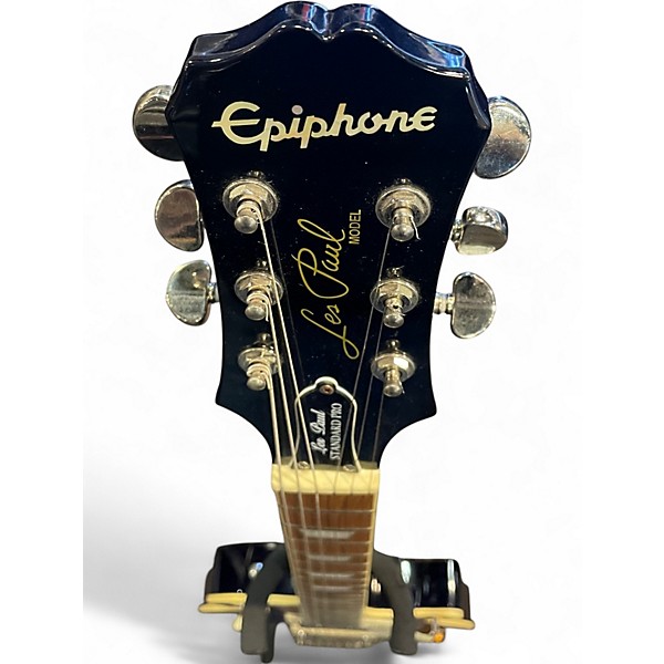 Used Epiphone Les Paul Standard Pro Blue Burst Solid Body Electric Guitar