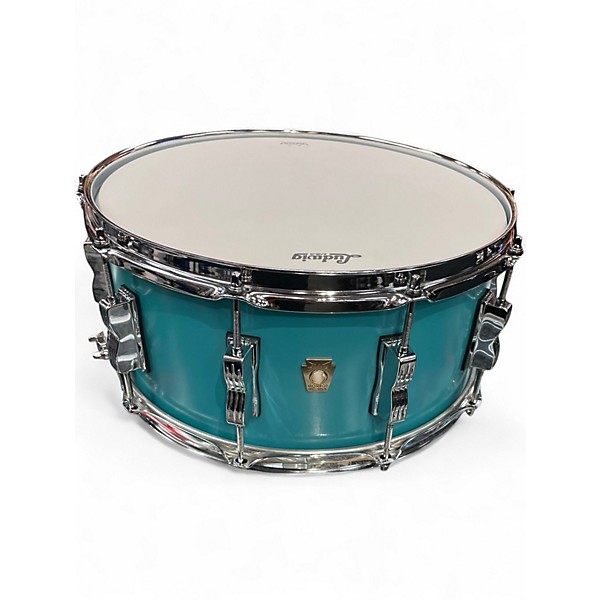 Used Ludwig 6.5X14 Classic Maples heritage blue Drum