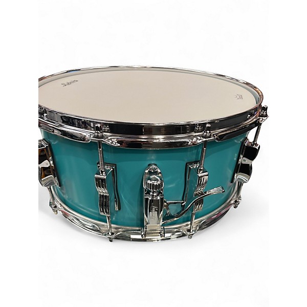 Used Ludwig 6.5X14 Classic Maples heritage blue Drum