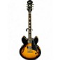 Used Epiphone ES335 Pro 2 Color Sunburst Hollow Body Electric Guitar thumbnail