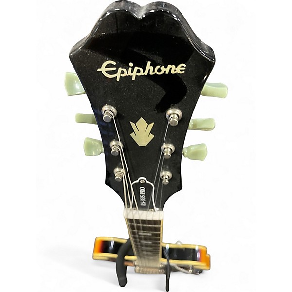 Used Epiphone ES335 Pro 2 Color Sunburst Hollow Body Electric Guitar