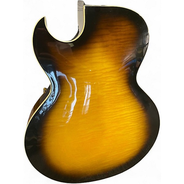 Used Gibson ES165 HERB ELLIS Tobacco Sunburst Hollow Body Electric Guitar