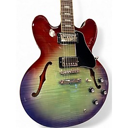 Used Epiphone ES335 FIGURED Blue Burst Hollow Body Electric Guitar