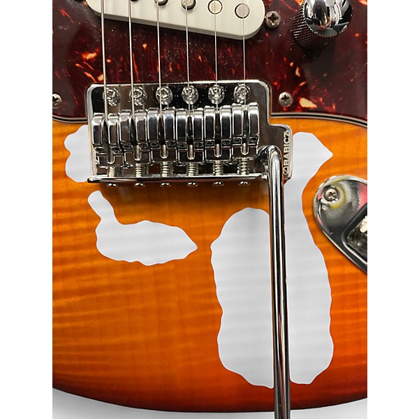 Used Fender Fender Standard Stratocaster Plus Top Cherry Sunburst Solid Body Electric Guitar