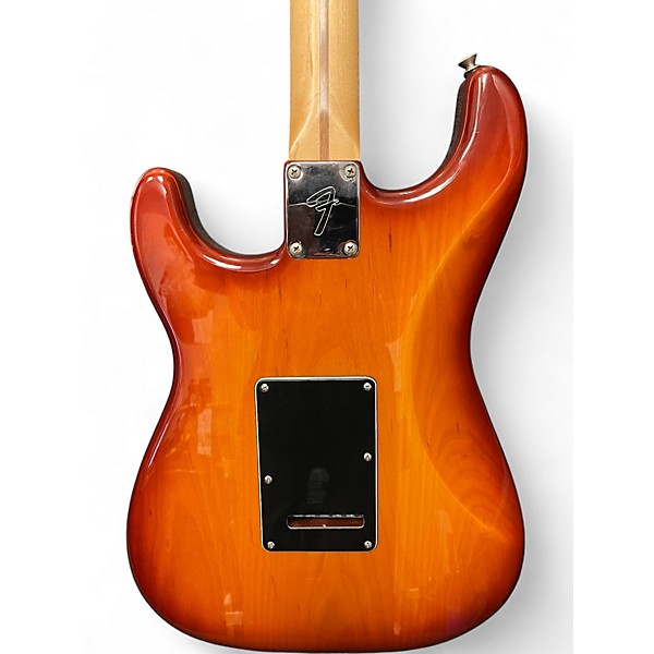 Used Fender Fender Standard Stratocaster Plus Top Cherry Sunburst Solid Body Electric Guitar