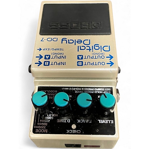 Used BOSS DD7 Digital Delay Effect Pedal