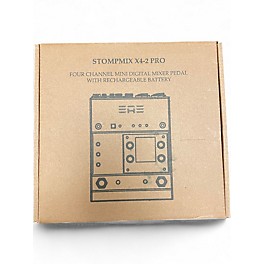 Used Eae StompMix X4-2 Pro Rechargeable Four Channel Digital Mixer Pe Unpowered Mixer