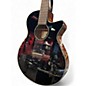 Used Ibanez AEG50N-BK Black Classical Acoustic Guitar thumbnail