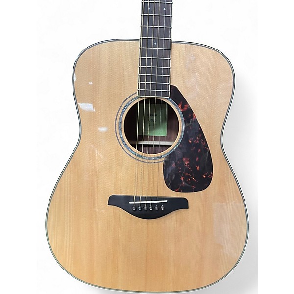 Used Yamaha FG830 Natural Acoustic Guitar Natural | Guitar