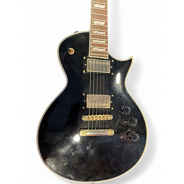 Used ESP ec 256 Black Solid Body Electric Guitar