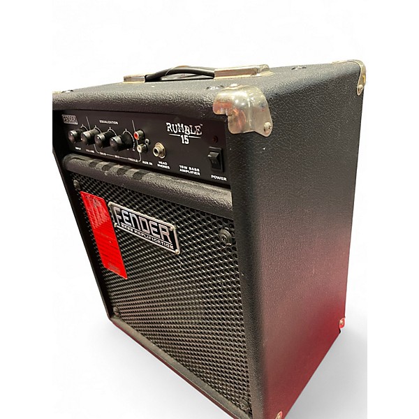Used Fender Rumble 15 15W 1X8 Bass Combo Amp
