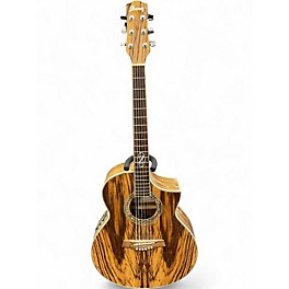 Used Ibanez EW20ZWENT Zebrawood Acoustic Electric Guitar
